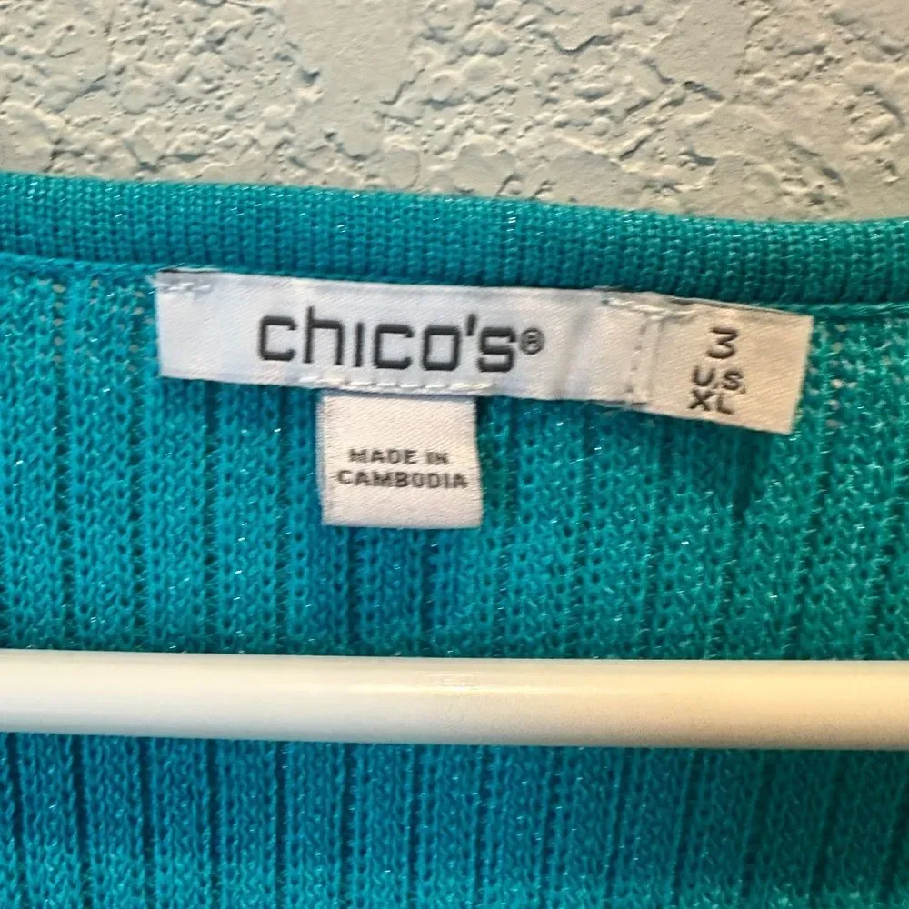 Chico’s Lightweight Sweater Size XL